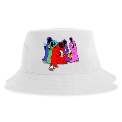 Shadow Wizard Money Gang We Love Casting Spells Funny Meme Shadow Wizard Sustainable Bucket Hat