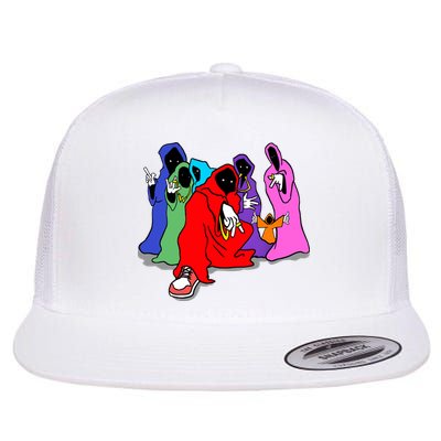 Shadow Wizard Money Gang We Love Casting Spells Funny Meme Shadow Wizard Flatbill Hat