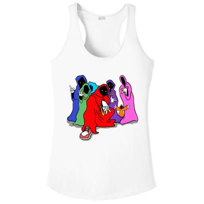 Shadow Wizard Money Gang We Love Casting Spells Funny Meme Shadow Wizard Ladies PosiCharge Competitor Racerback Tank