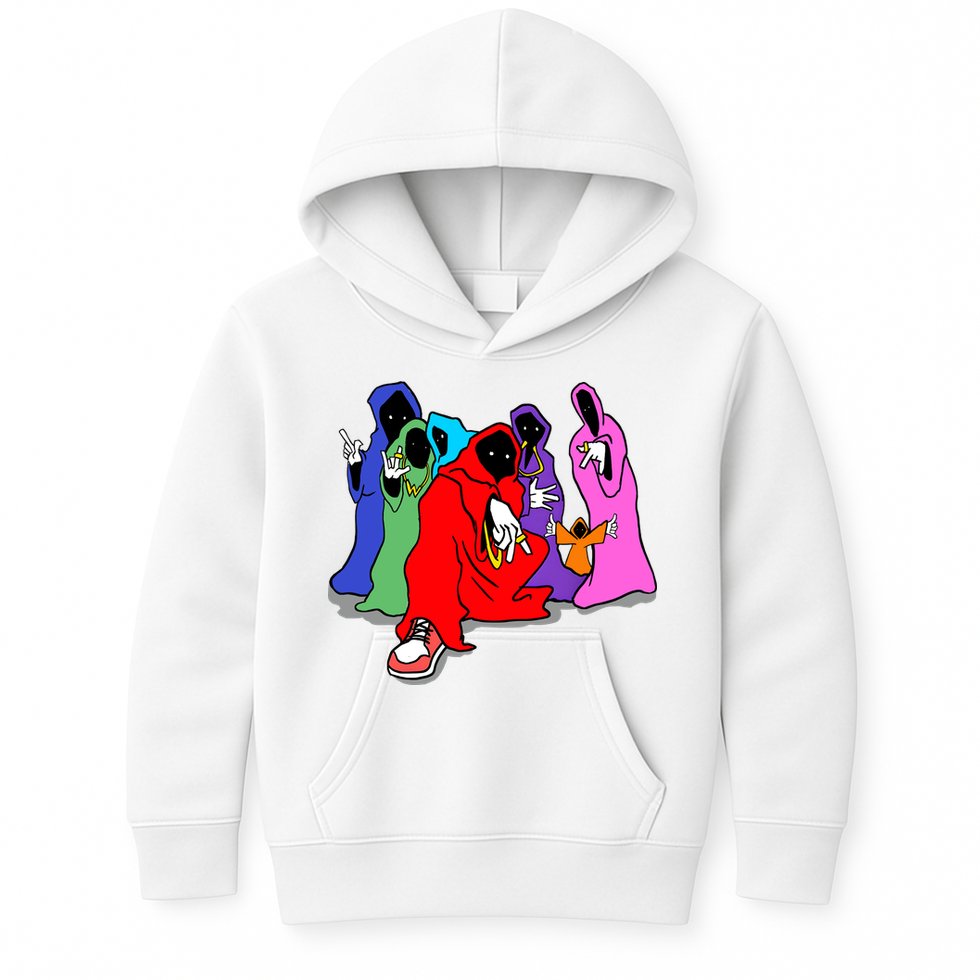 Shadow Wizard Money Gang We Love Casting Spells Funny Meme Shadow Wizard Kids Hoodie