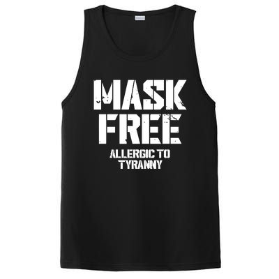 Steve Wearing Mask Free Allergic To Tyranny PosiCharge Competitor Tank