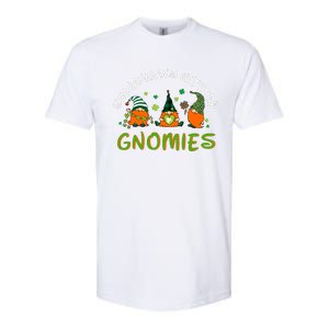 Shenanigans With My Gnomies St Patrick's Day Gnome Shamrock Softstyle CVC T-Shirt