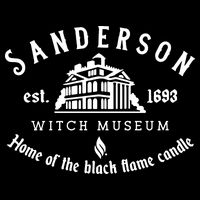 Sanderson Witch Museum Home Of The Black Flame Candle Est 1693 7-Panel Snapback Hat