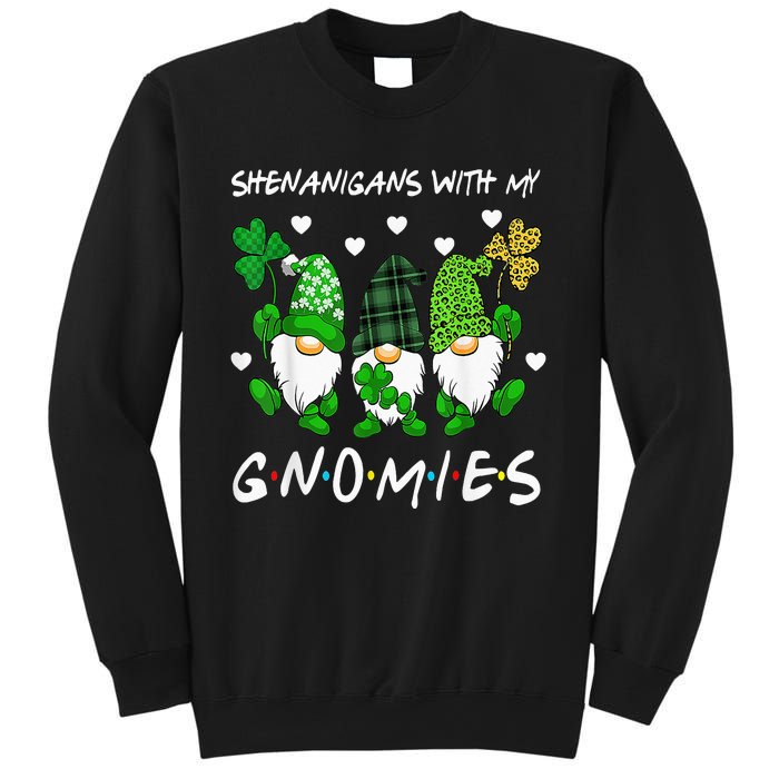 Shenanigans With My Gnomies St Patrick's Day Gnome Shamrock Sweatshirt