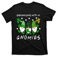 Shenanigans With My Gnomies St Patrick's Day Gnome Shamrock T-Shirt