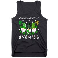 Shenanigans With My Gnomies St Patrick's Day Gnome Shamrock Tank Top