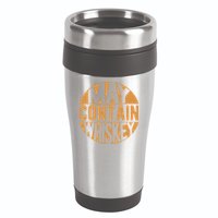 Sarcastic Whiskey May Contain Whiskey Lover Funny Whiskey 16oz Travel Tumbler