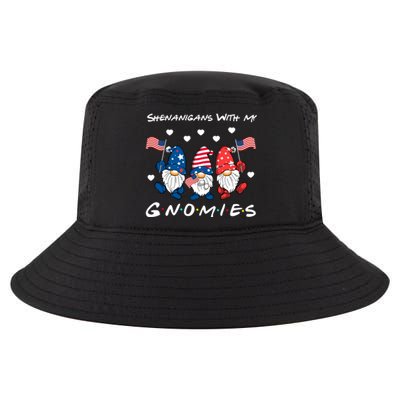 Shenanigans With My Gnomies 4th Of July Cute Gnome Patriotic Funny Gift Cool Comfort Performance Bucket Hat