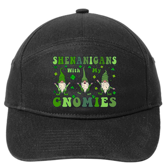 Shenanigans With My Gnomies 7-Panel Snapback Hat