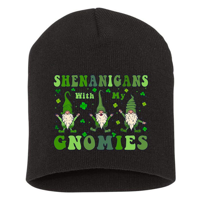 Shenanigans With My Gnomies Short Acrylic Beanie