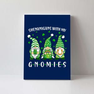 Shenanigans With My Gnomies St Patricks Day Gnome Canvas