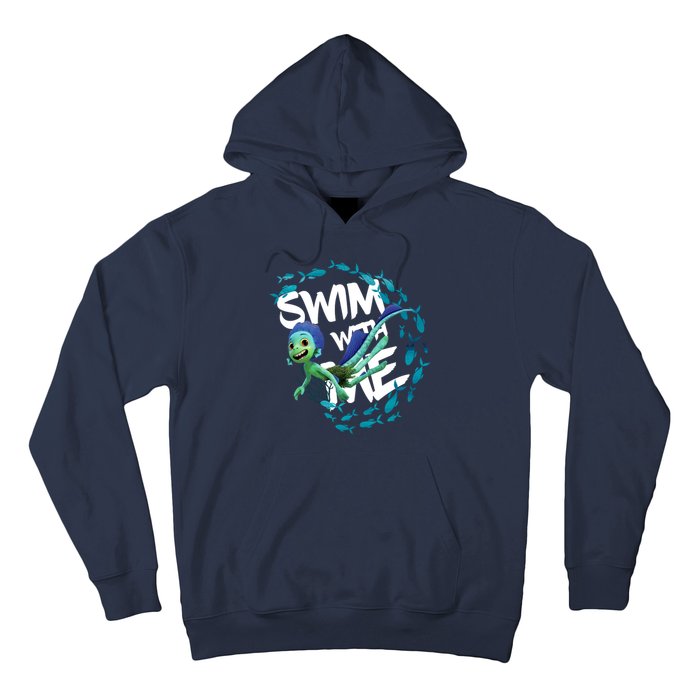 Swim With Me Cute Cartoon Mermaid Hoodie