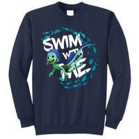 Swim With Me Cute Cartoon Mermaid Sweatshirt