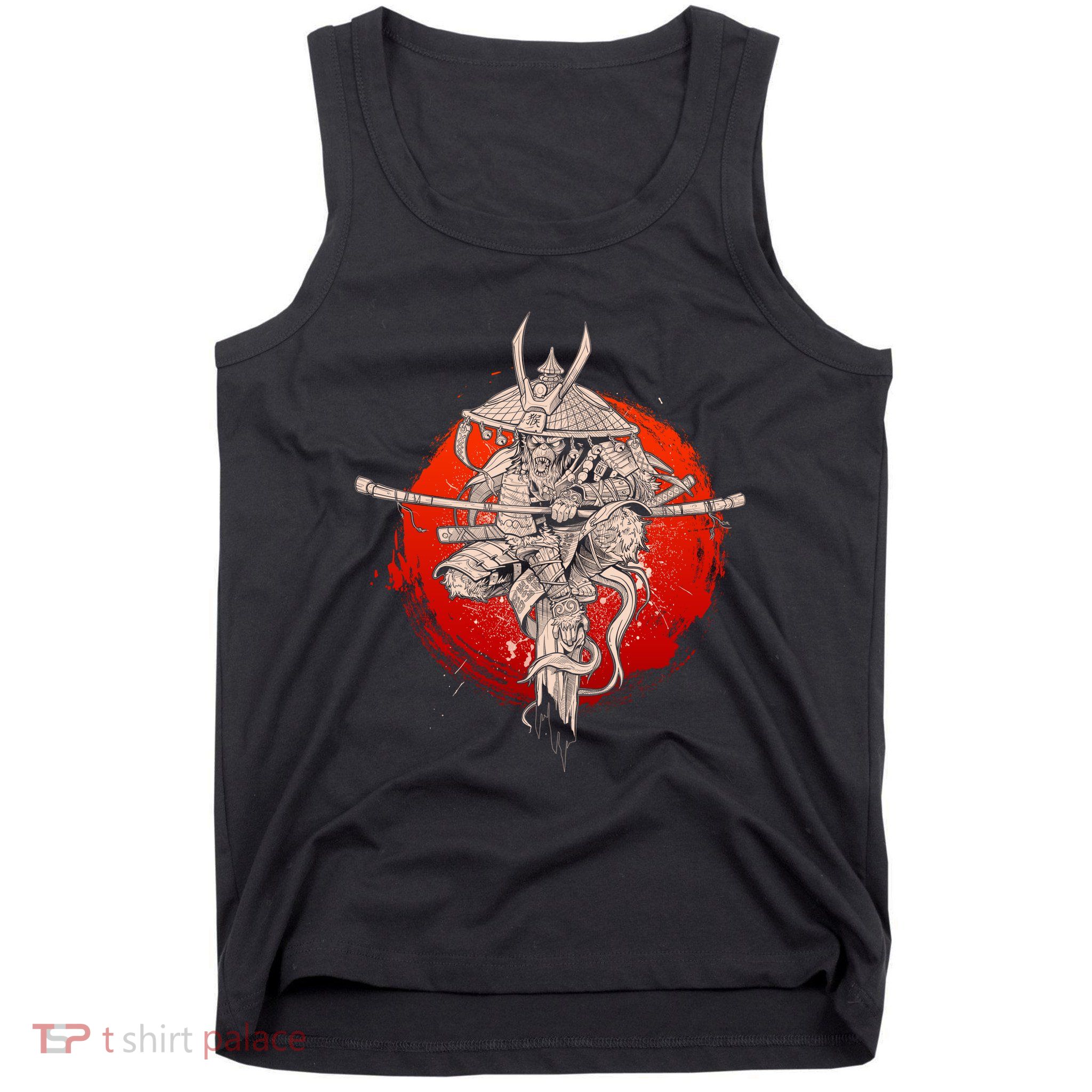 Samurai Warrior Monkey King Tank Top