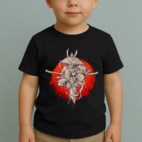 Samurai Warrior Monkey King Toddler T-Shirt