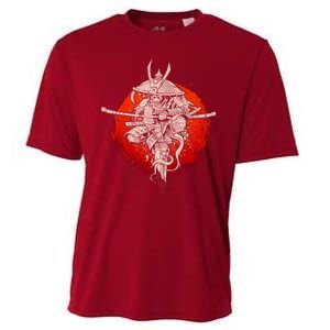 Samurai Warrior Monkey King Cooling Performance Crew T-Shirt