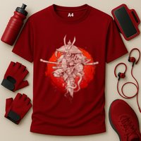 Samurai Warrior Monkey King Cooling Performance Crew T-Shirt