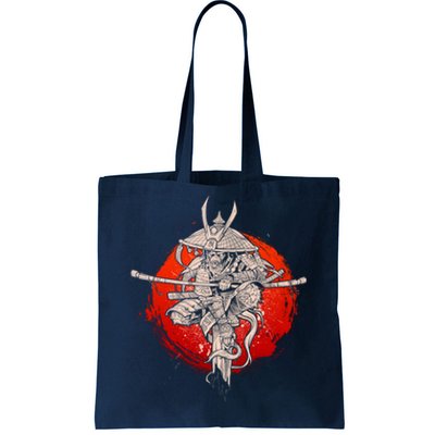 Samurai Warrior Monkey King Tote Bag