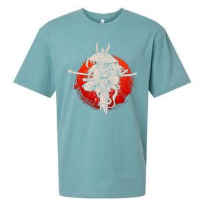 Samurai Warrior Monkey King Sueded Cloud Jersey T-Shirt