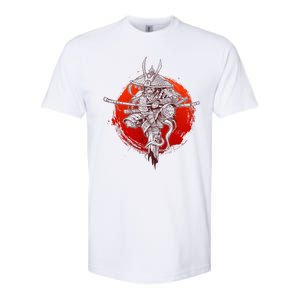 Samurai Warrior Monkey King Softstyle CVC T-Shirt