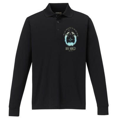 Spiritual Way Maker Bible Verse Christian Faith Way Maker Performance Long Sleeve Polo