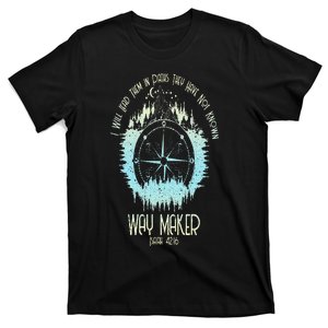 Spiritual Way Maker Bible Verse Christian Faith Way Maker T-Shirt