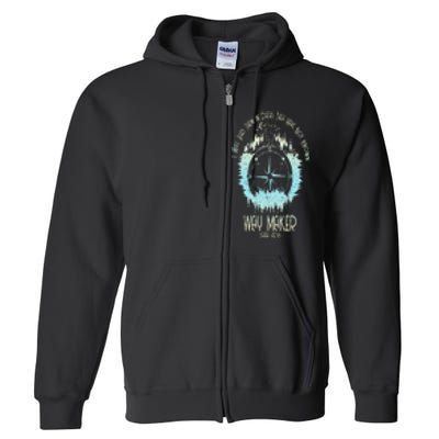 Spiritual Way Maker Bible Verse Christian Faith Way Maker Full Zip Hoodie