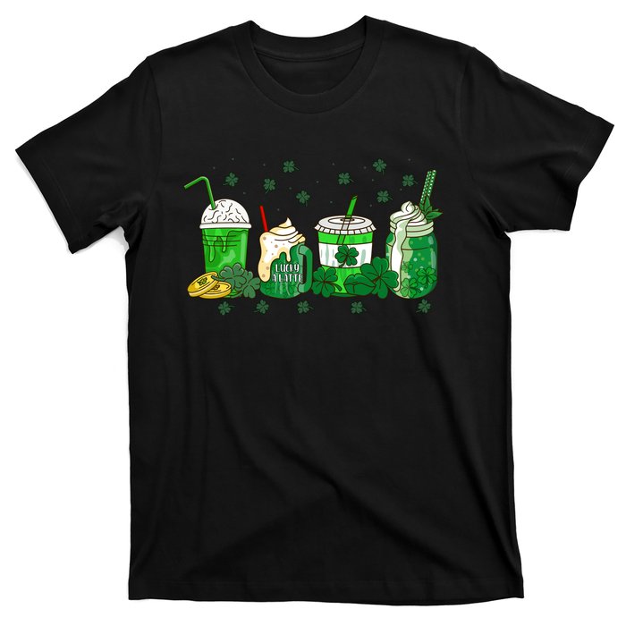 Shenanigans With My Gnomies St Patrick's Day Gnome Shamrock T-Shirt