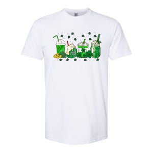 Shenanigans With My Gnomies St Patrick's Day Gnome Shamrock Softstyle CVC T-Shirt