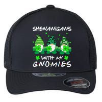 Shenanigans With My Gnomies Shamrock St Patricks Day Flexfit Unipanel Trucker Cap