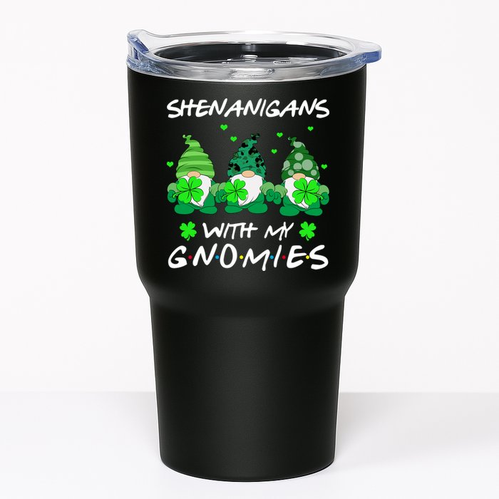 Shenanigans With My Gnomies Shamrock St Patricks Day Tumbler