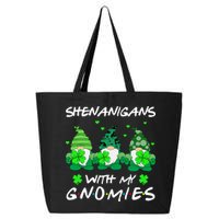 Shenanigans With My Gnomies Shamrock St Patricks Day 25L Jumbo Tote