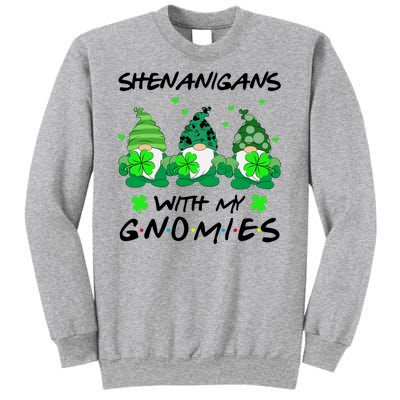 Shenanigans With My Gnomies Shamrock St Patricks Day Sweatshirt