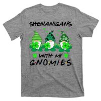 Shenanigans With My Gnomies Shamrock St Patricks Day T-Shirt