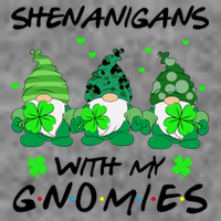 Shenanigans With My Gnomies Shamrock St Patricks Day Tank Top