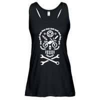 Skull Wrench Mechanic Tools Garage Car Mechanic Ladies Essential Flowy Tank