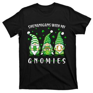 Shenanigans With My Gnomies St Patricks Day Gnome T-Shirt