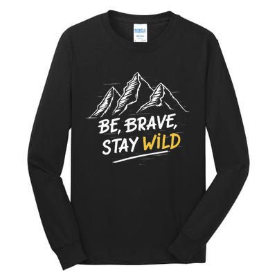 Stay Wild Merch Ben Azelart Tall Long Sleeve T-Shirt