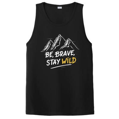 Stay Wild Merch Ben Azelart PosiCharge Competitor Tank