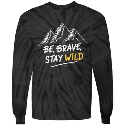 Stay Wild Merch Ben Azelart Tie-Dye Long Sleeve Shirt