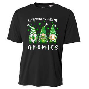 Shenanigans With My Gnomies St Patricks Day Gnome Cooling Performance Crew T-Shirt