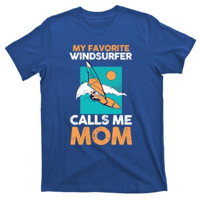 Surfing Windsurfing Mom Mother Windsurfer Cool Gift T-Shirt