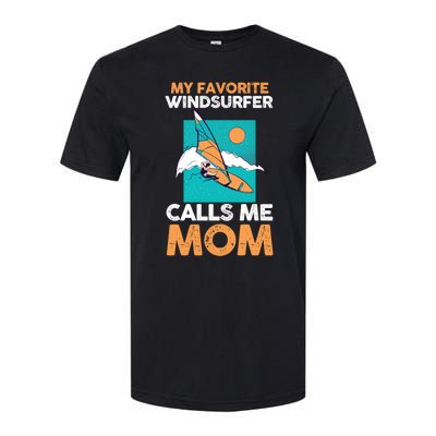 Surfing Windsurfing Mom Mother Windsurfer Cool Gift Softstyle CVC T-Shirt