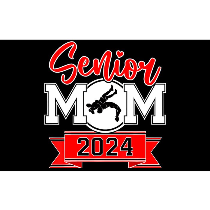 Senior Wrestling Mom Class Of 2024 Bumper Sticker