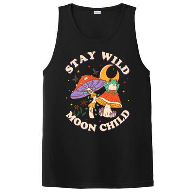 Stay Wild Moon Child Hippie Mushroom Nature Peace PosiCharge Competitor Tank