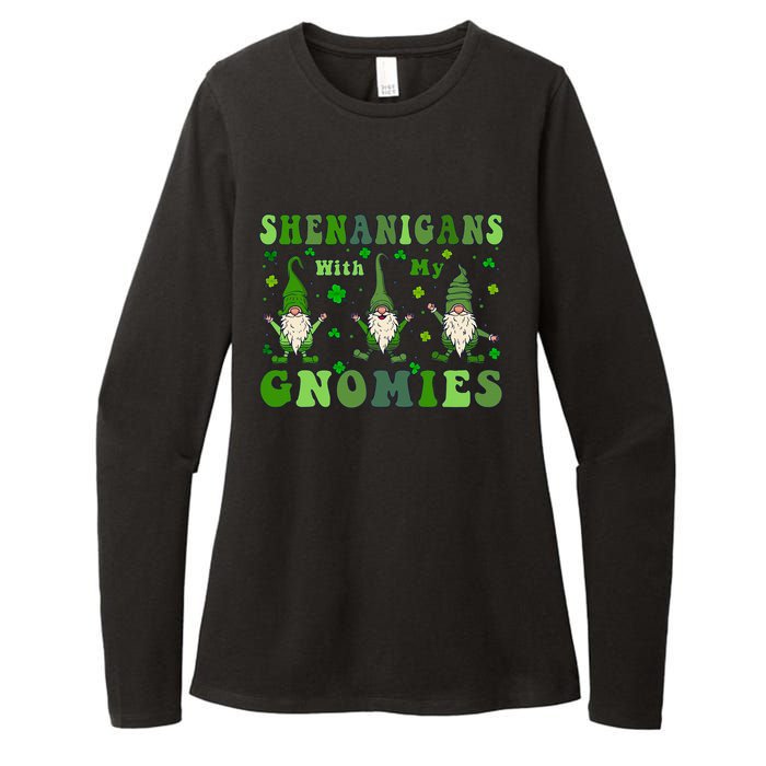 Shenanigans With My Gnomies Womens CVC Long Sleeve Shirt