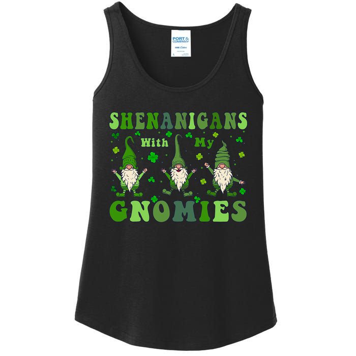 Shenanigans With My Gnomies Ladies Essential Tank