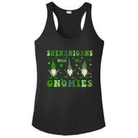 Shenanigans With My Gnomies Ladies PosiCharge Competitor Racerback Tank