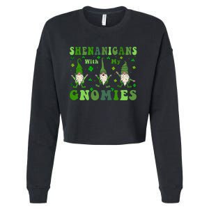 Shenanigans With My Gnomies Cropped Pullover Crew