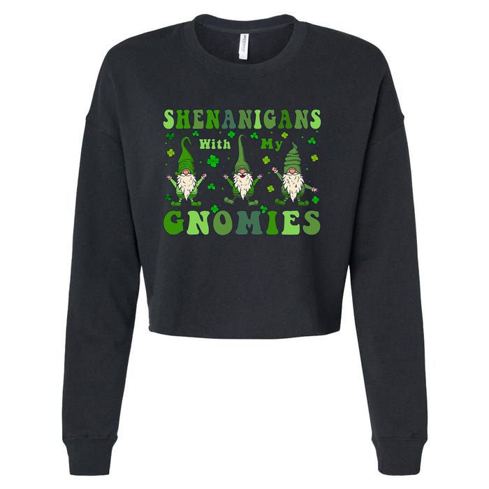 Shenanigans With My Gnomies Cropped Pullover Crew